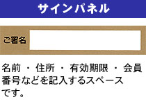 サインパネル